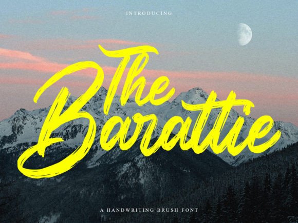 Boost Your Brand Identity with The Barattie Script Font
