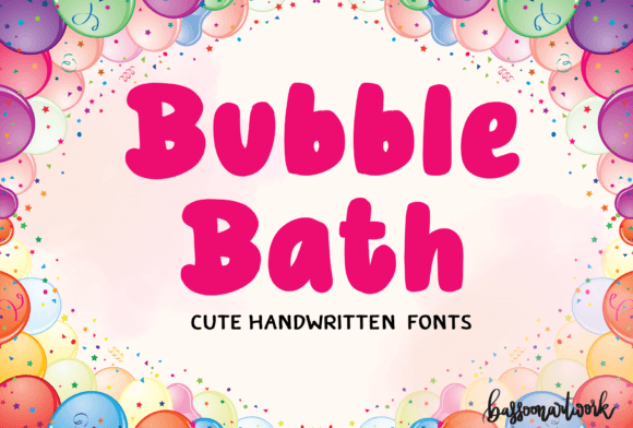 Bubble Bath: The Playful Typeface for Vibrant Small Business Branding