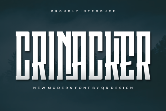 Crinacker: A Bold Slab Serif for Modern Editorial Design
