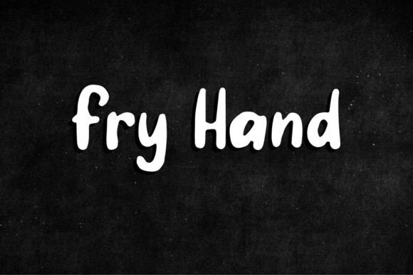 Fry Hand: The Bold Script Font for Impactful Web Design