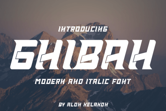 Ghibah: The Bold Serif Typeface That Elevates Handmade Branding