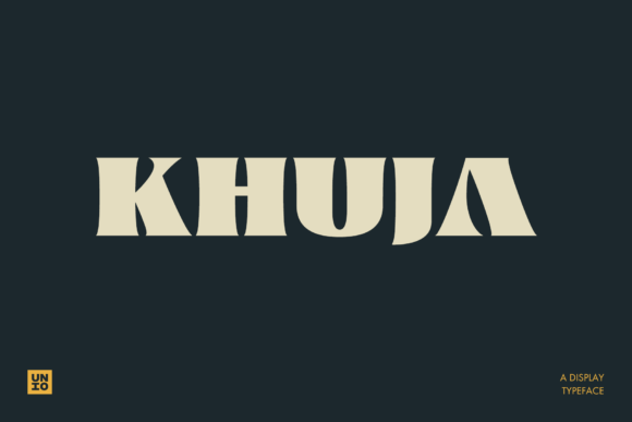 Khuja: The Display Typeface That Elevates Campaign Visuals