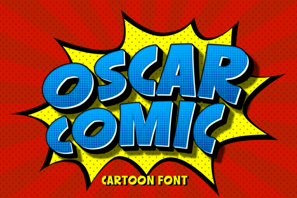 Oscar Comic: A Bold Typeface for Dynamic Editorial Design