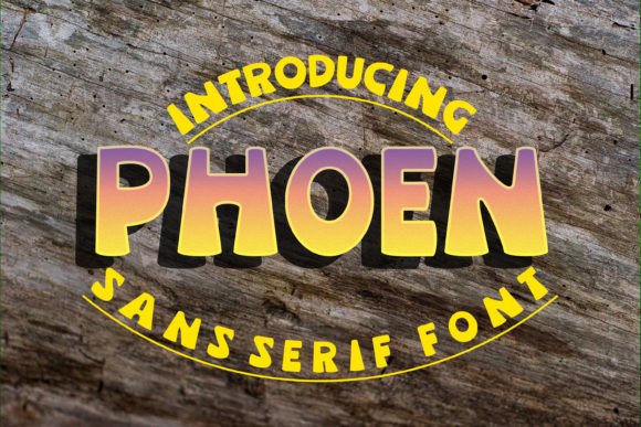 Phoen: The Bold Sans Serif Typeface for Scroll-Stopping Marketing