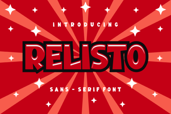Relisto: The Sparkly Sans Serif for Modern Web Design