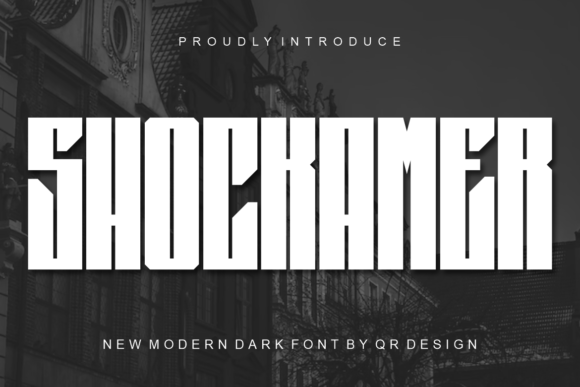 Shockamer: The Bold Sans Serif Font for Handmade Creators