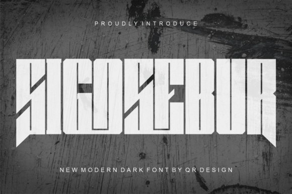 Sigosebur: A Bold Sans Serif Typeface for Impactful Branding