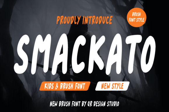 Smackato: A Bold Handwritten Typeface for Modern Branding