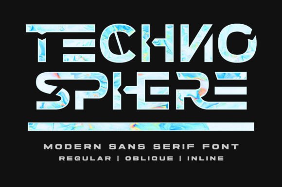 Techno Sphere: The Modern Typeface for Editorial Precision