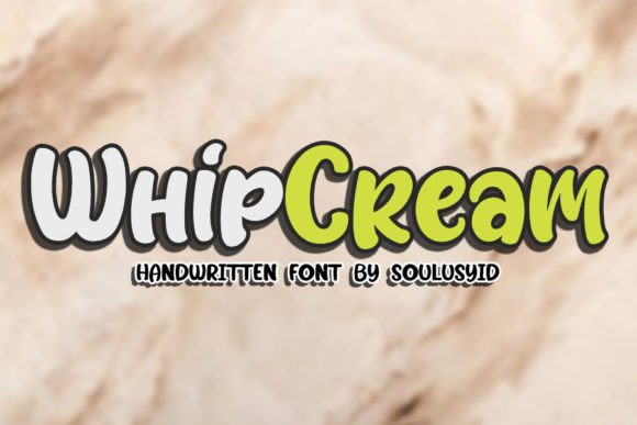 Whipcream Typeface: Elevating Campaign Visuals with Delicate Script Typography