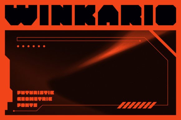 Winkario Typeface Review: Bold Geometry for Campaign Headers