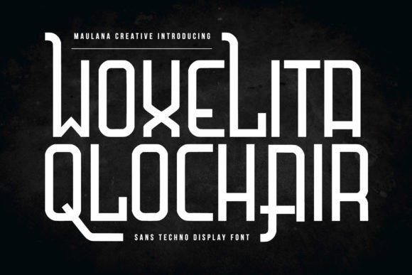 Woxelita Qlochair: A Bold Sans Serif Font for Modern Web Design