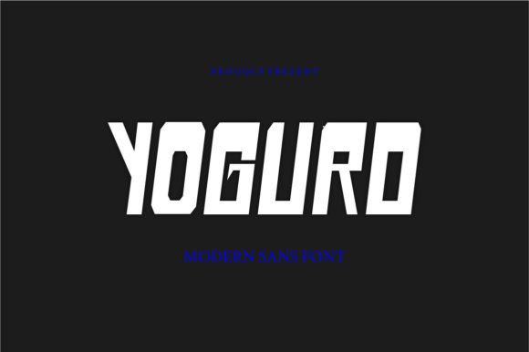 Yogurd: The Bold Sans Serif Font for Professional Small Business Branding